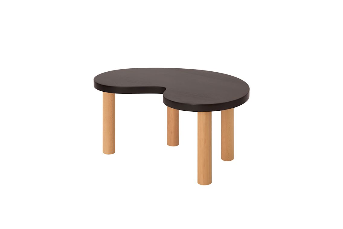 Worm Coffee Table Small, Brown/Beech, Art. no. 31387 (image 1)