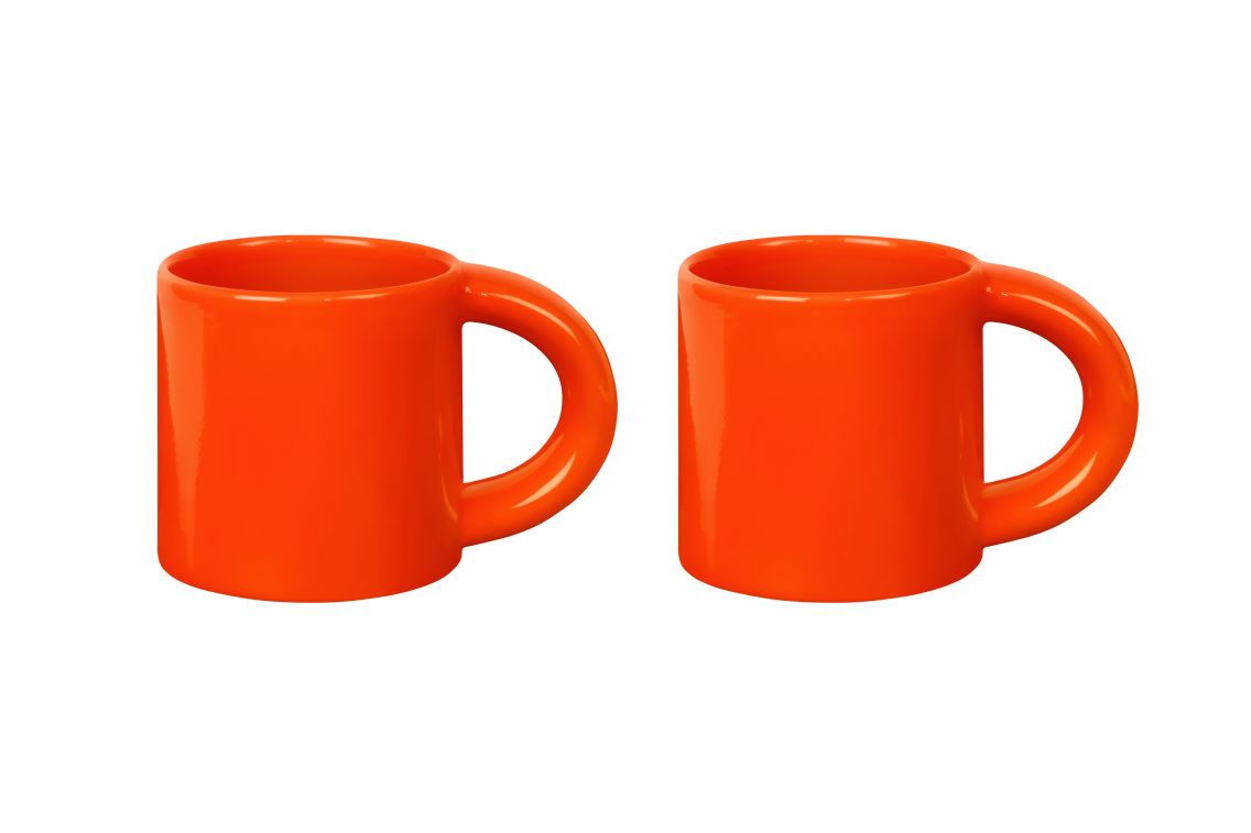 Bronto Mug (Set of 2), Orange, Art. no. 30680 (image 4)