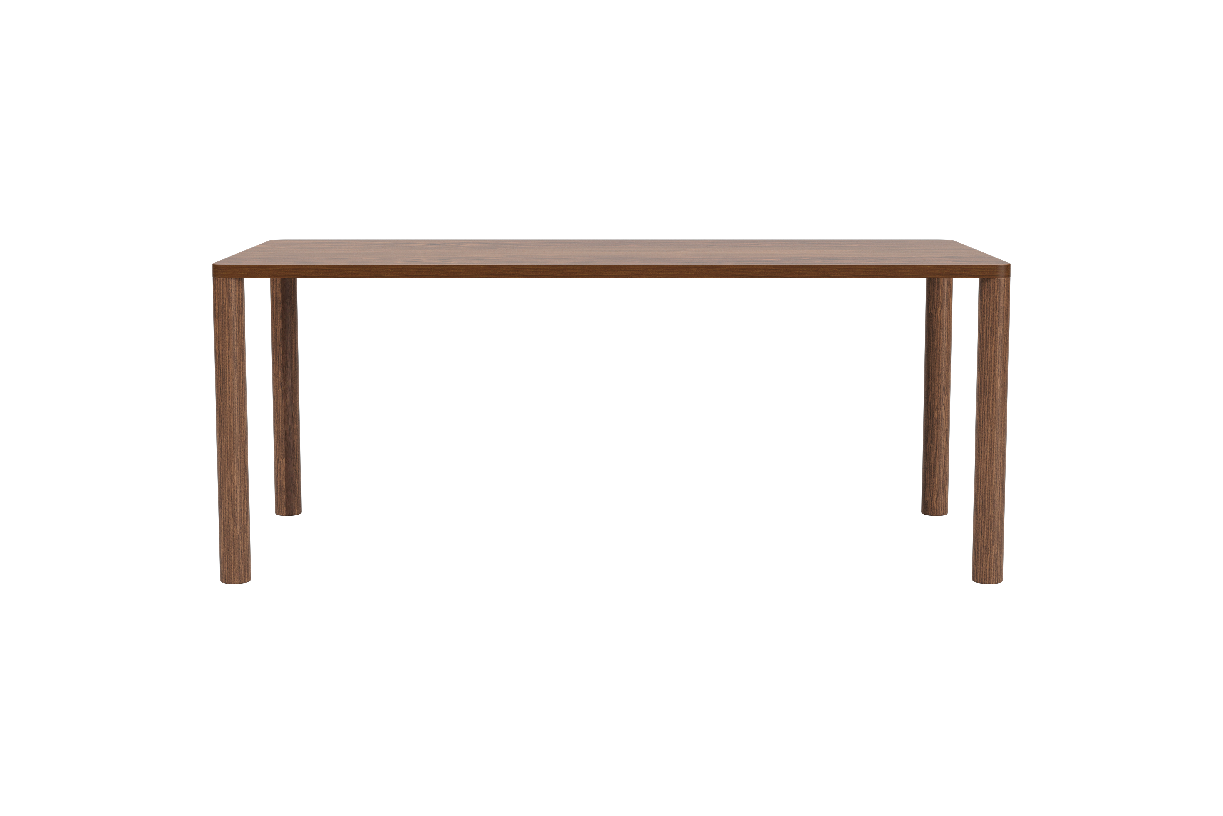 Log Table 180 cm / 71 in, Walnut, Art. no. 31649 (image 2)