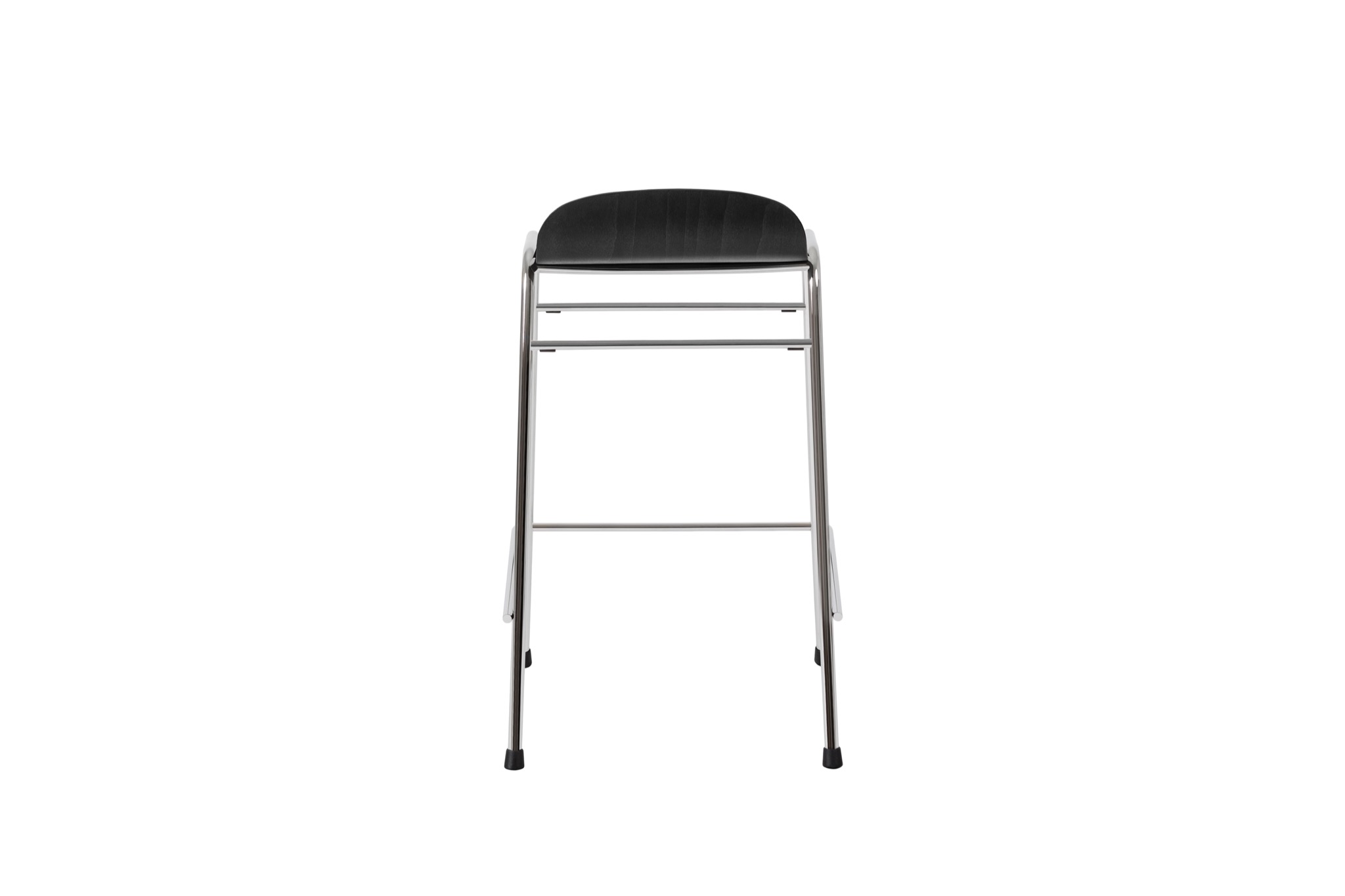 Touchwood Counter Stool, Black / Chrome, Art. no. 20149 (image 4)