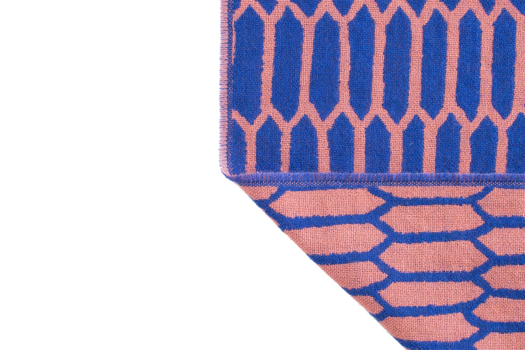 Kenno Throw, Blue / Pink, Art. no. 13772 (image 2)