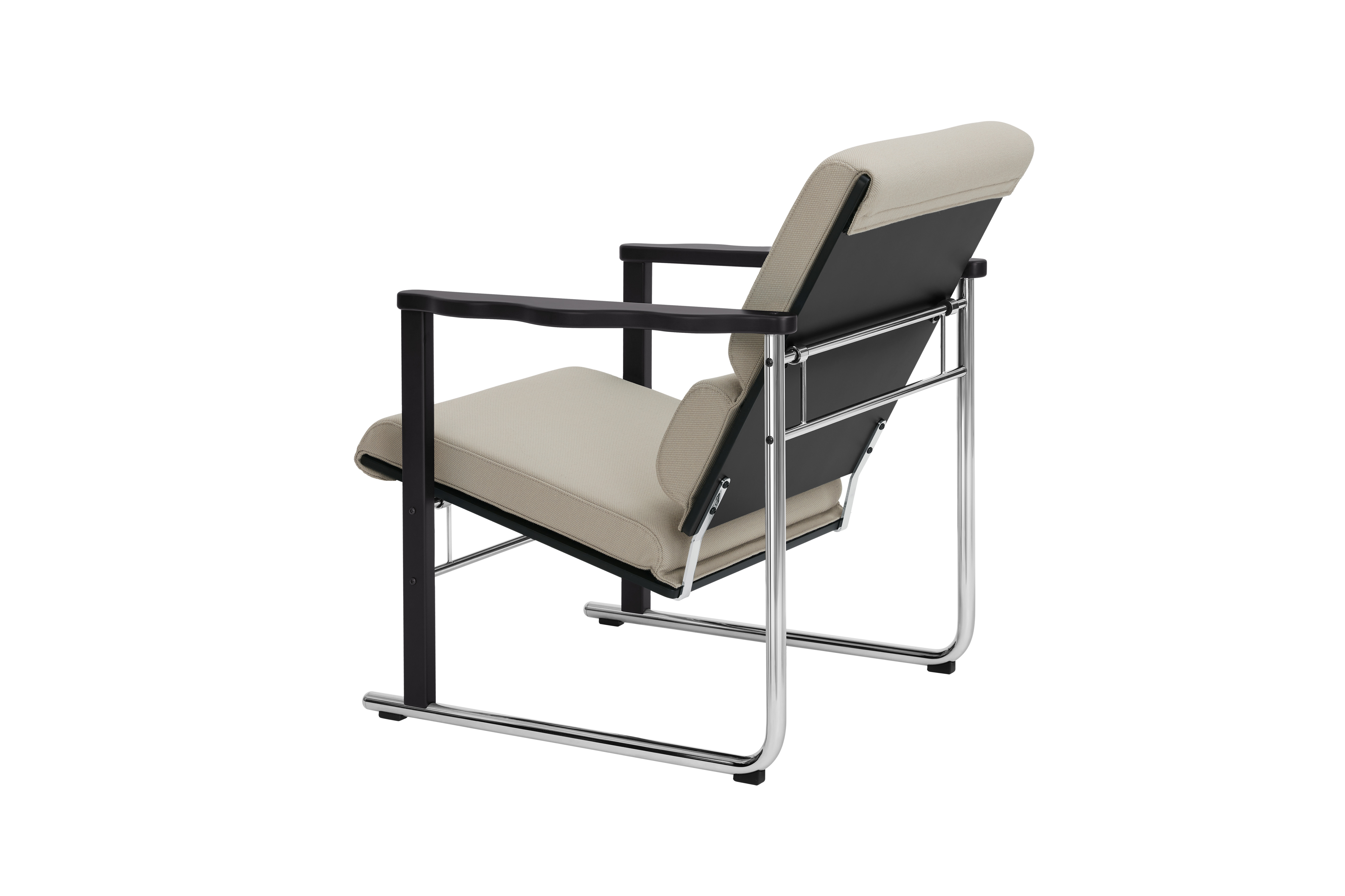 Experiment Lounge Chair, 502 / Black / Light Beige, Art. no. 30941 (image 4)