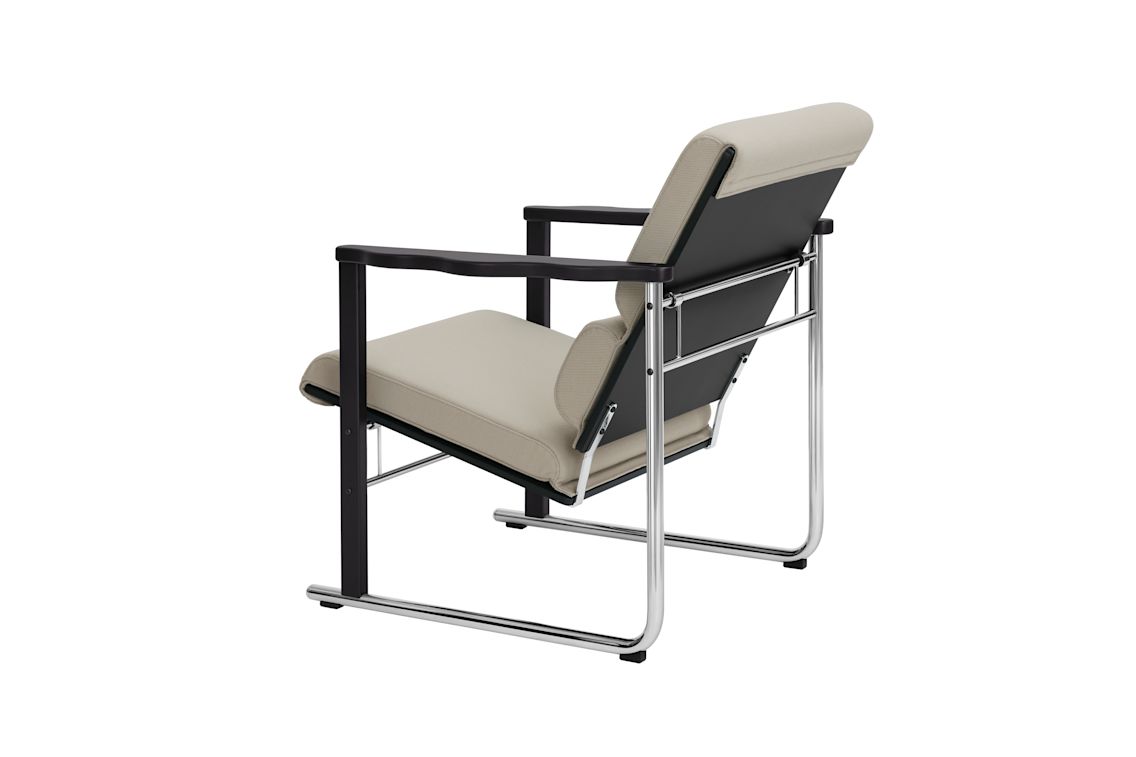 Experiment Lounge Chair, 502 / Black / Light Beige, Art. no. 30941 (image 4)