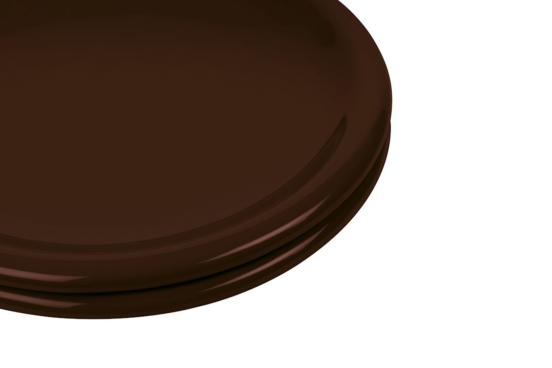 Bronto Plate (Set of 2), Brown, Art. no. 31540 (image 4)