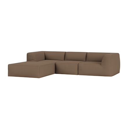 Great 3-seater Sofa Narrow Chaise Left, Autumn 0361 (UK)