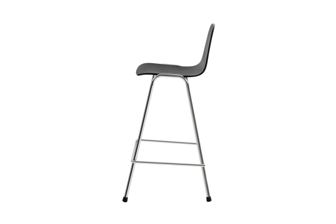 Touchwood Counter Chair, Black / Chrome, Art. no. 20185 (image 3)