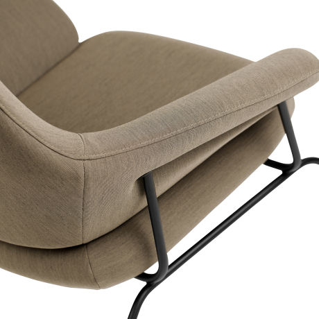 Hai Lounge Chair, Licorice