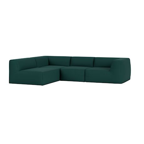 Great 3-seater Sofa Narrow Corner Left, Autumn 0971