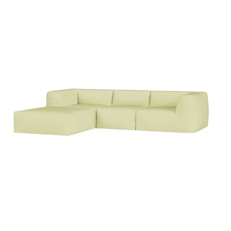 Great 3-seater Sofa Narrow Chaise Left, Cifrado 0901