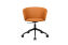 Kendo Swivel Chair 5-star Castors, Cognac Leather / Black, Art. no. 20246 (image 2)