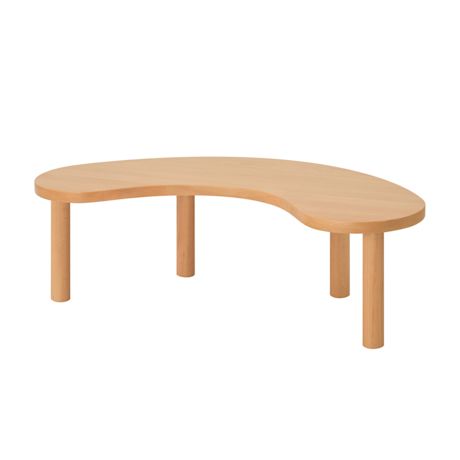 Worm Coffee Table Large, Beech/Beech