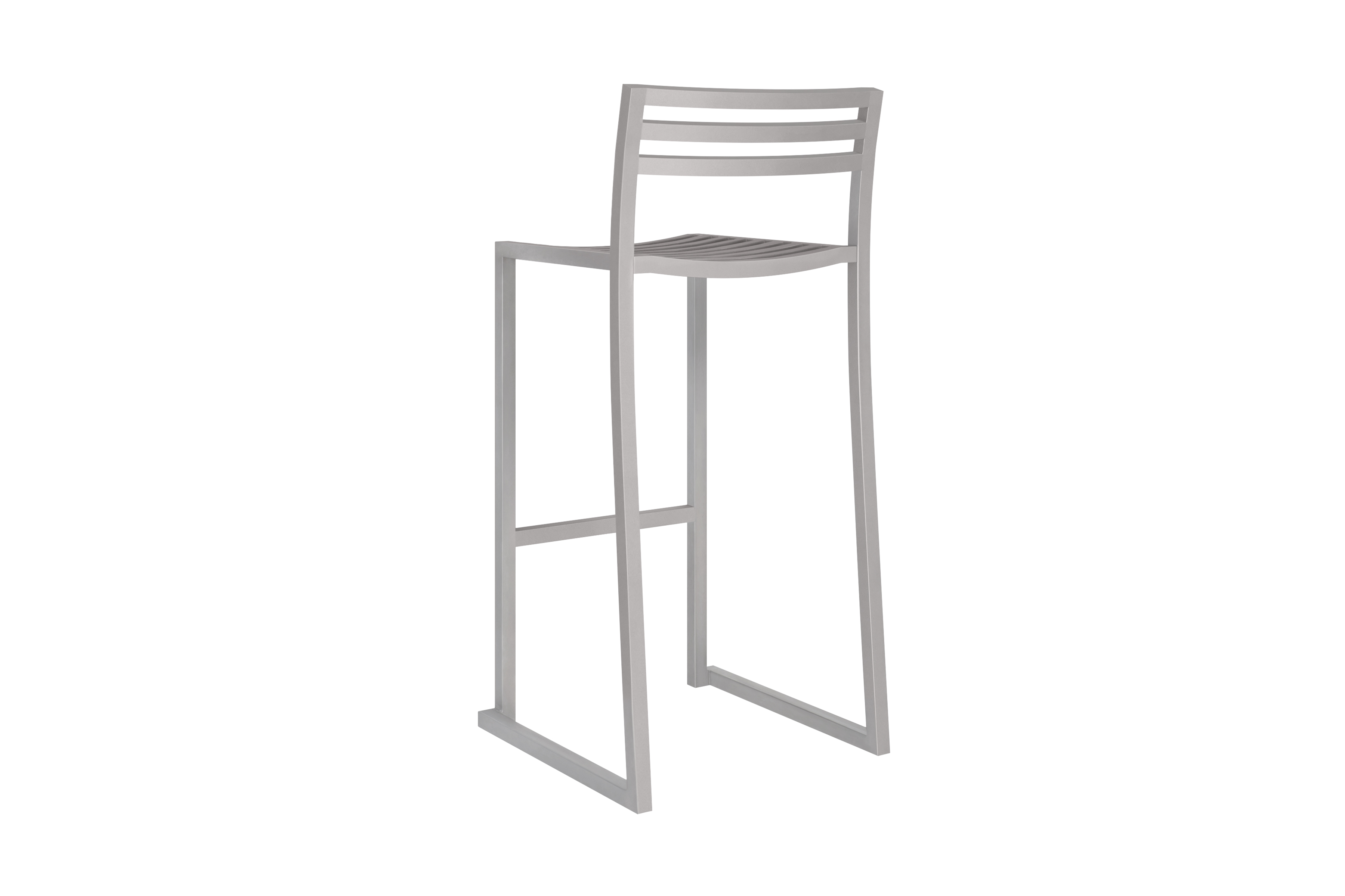 Chop Bar Chair, Sandblasted Stainless Steel, Art. no. 31308 (image 3)