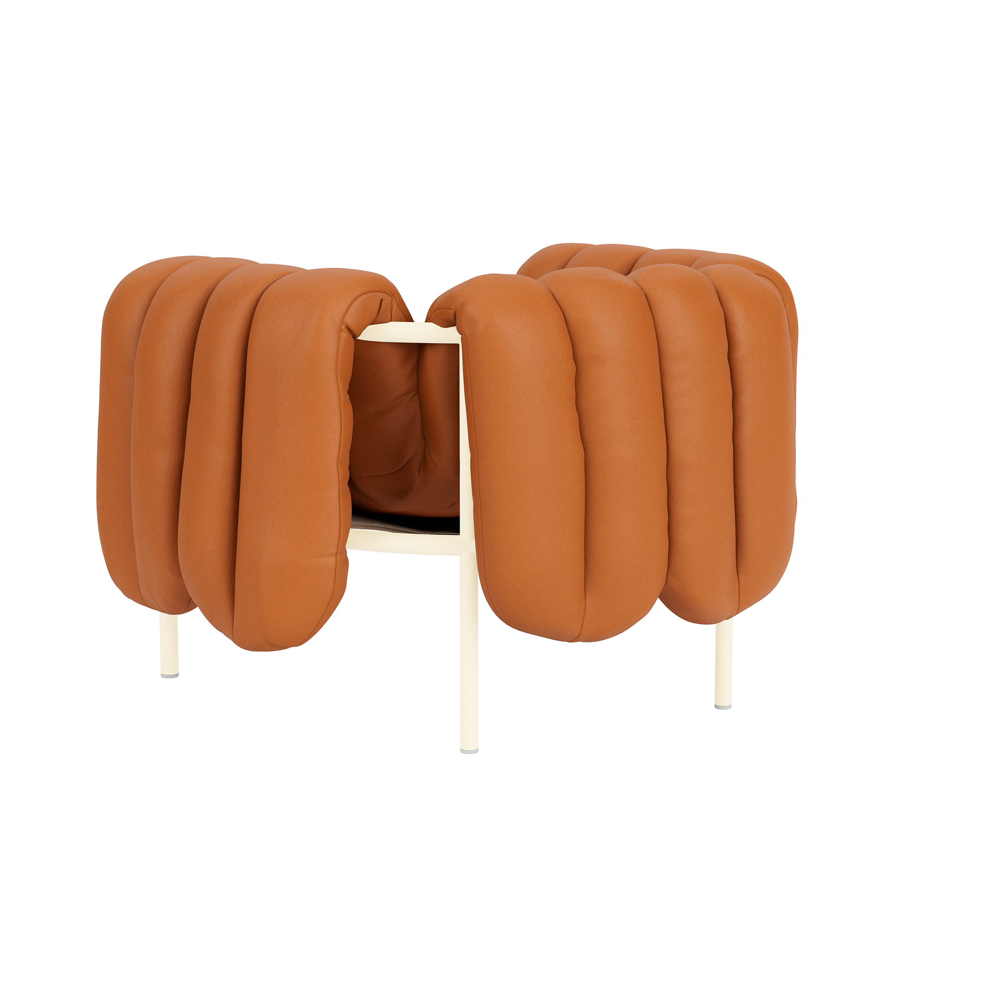 Puffy Lounge Chair, Elmosoft Leather 54035 / Cream (UK), Art. no. 90061 (image 4)