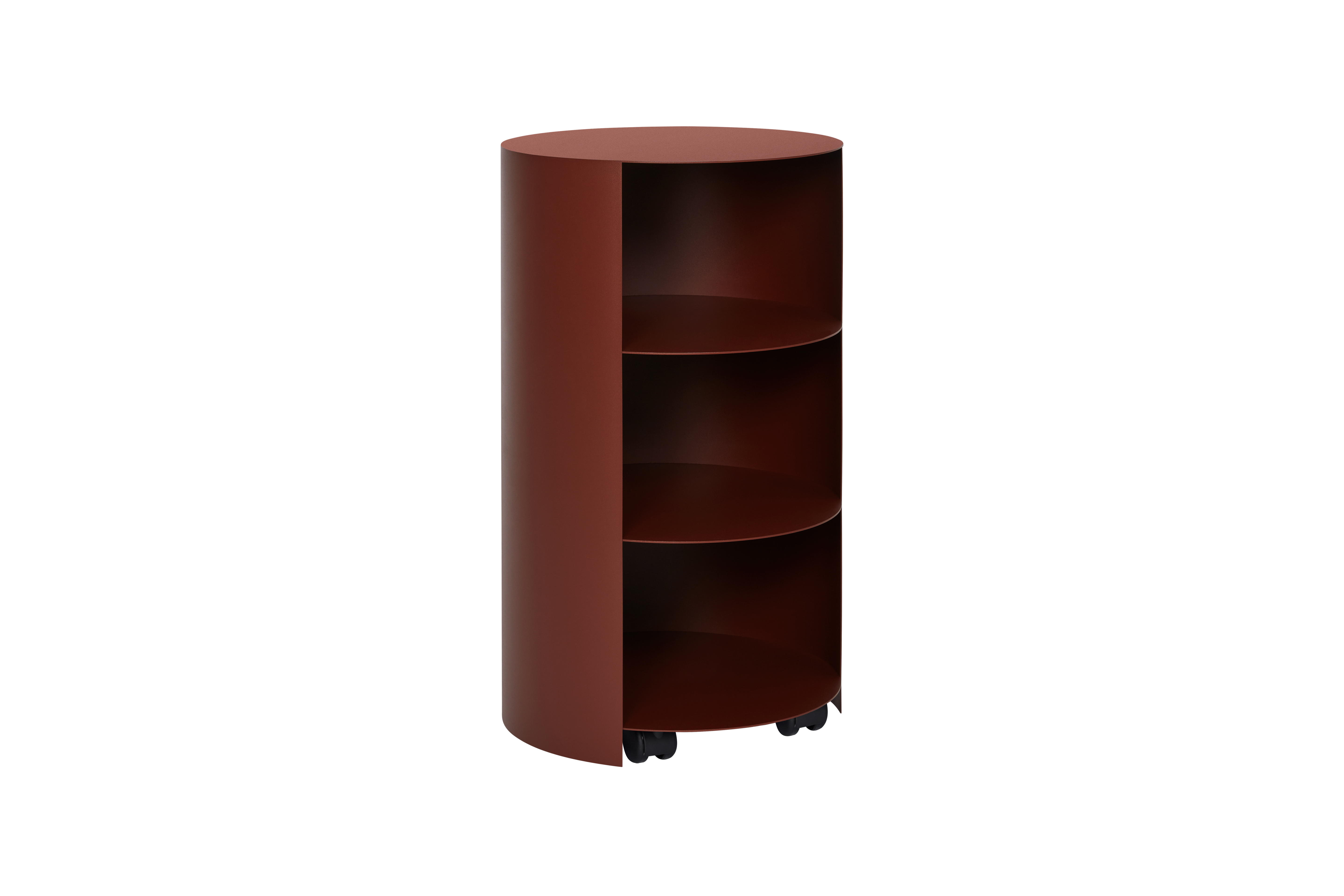 Hide Pedestal, Red Brown Textured, Art. no. 30748 (image 1)