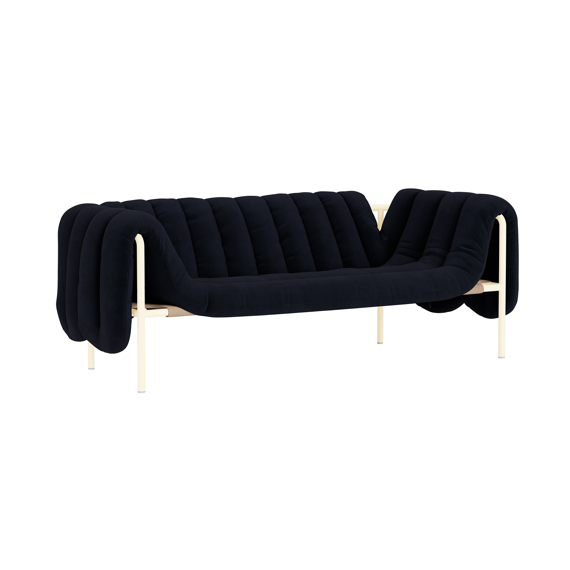 Puffy 2.5-seater Sofa, Velluto Coex VL30 / Cream (UK), Art. no. 31867 (image 1)