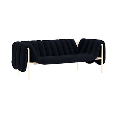 Puffy 2.5-seater Sofa, Velluto Coex VL30 / Cream