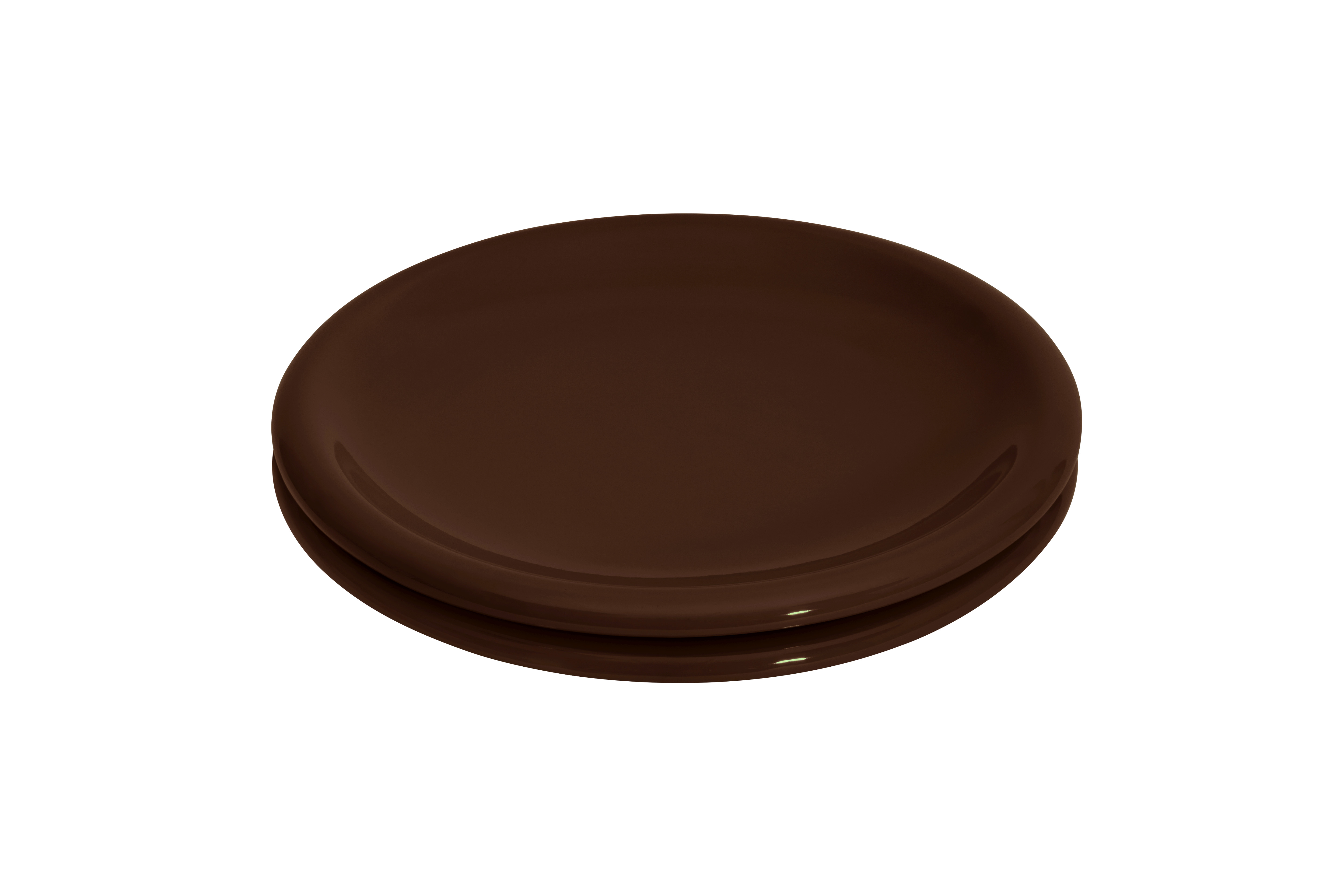 Bronto Plate (Set of 2), Brown, Art. no. 31540 (image 2)