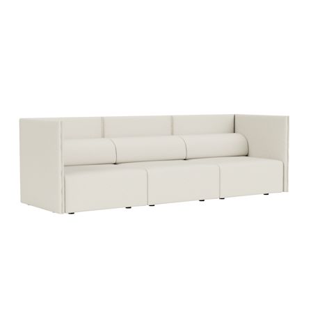 Palo Block 3-seater Sofa Medium Back, Amdal 110