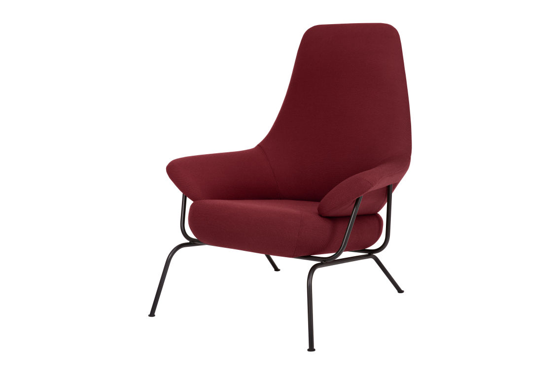 Hai Lounge Chair, Burgundy, Art. no. 31015 (image 1)