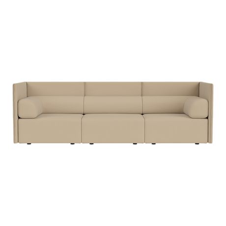 Palo Block 3-seater Sofa Medium Back with Armrests, Autumn 221