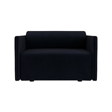 Palo Block Single-seater Low Back, Velluto Coex VL30