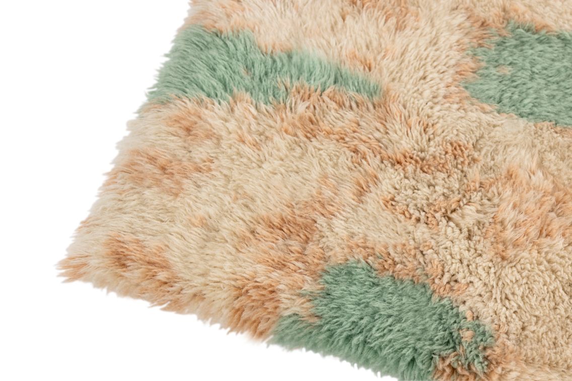Monster Rug Extra Large, Turquoise / Peach, Art. no. 30491 (image 2)