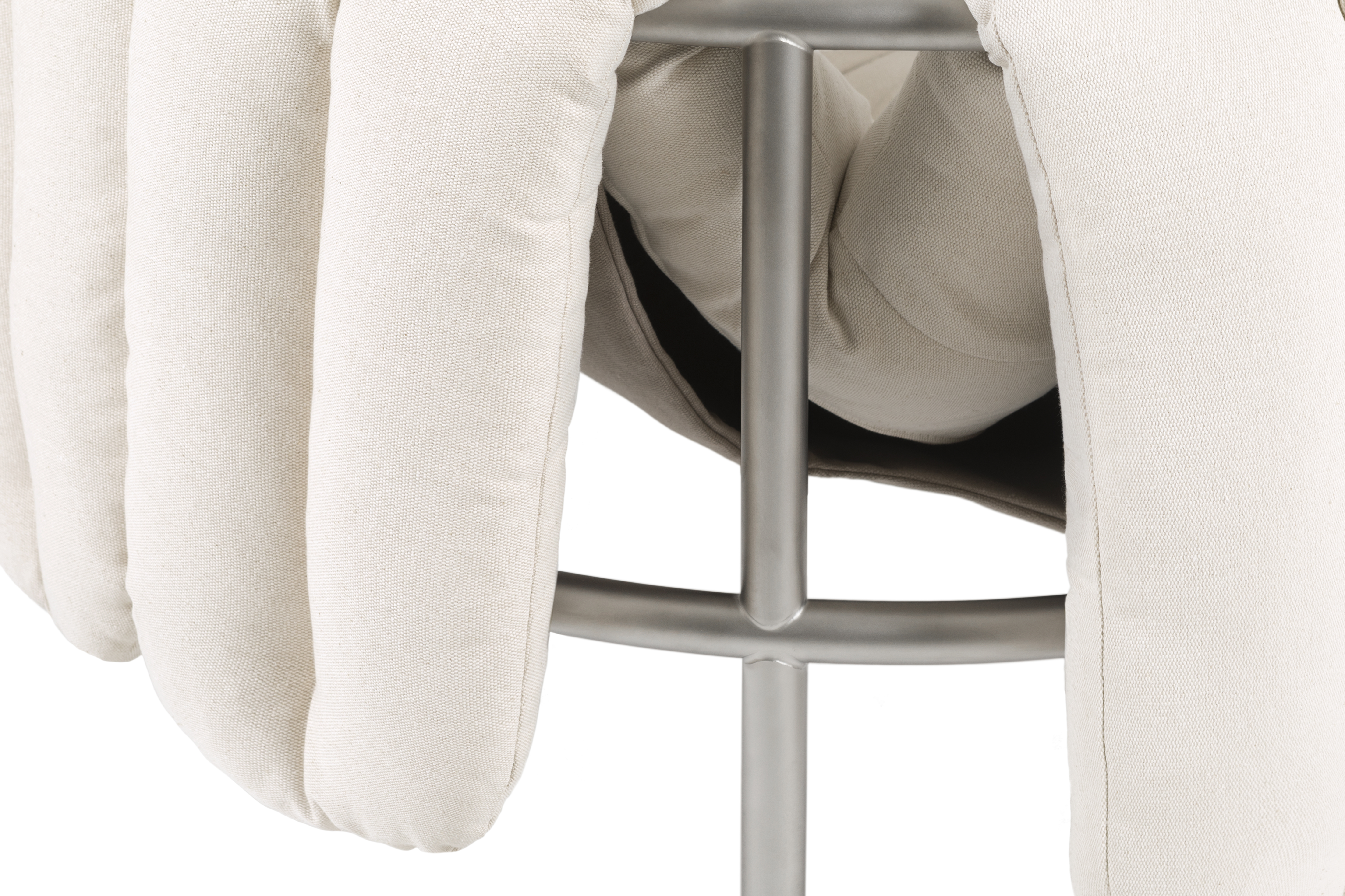 Puffy 2.5-seater Sofa, Natural / Stainless (UK), Art. no. 20732 (image 5)