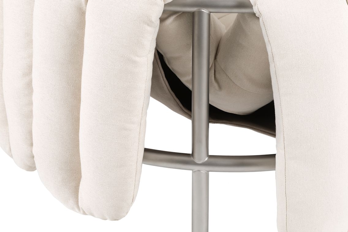 Puffy 2.5-seater Sofa, Natural / Stainless, Art. no. 20723 (image 5)