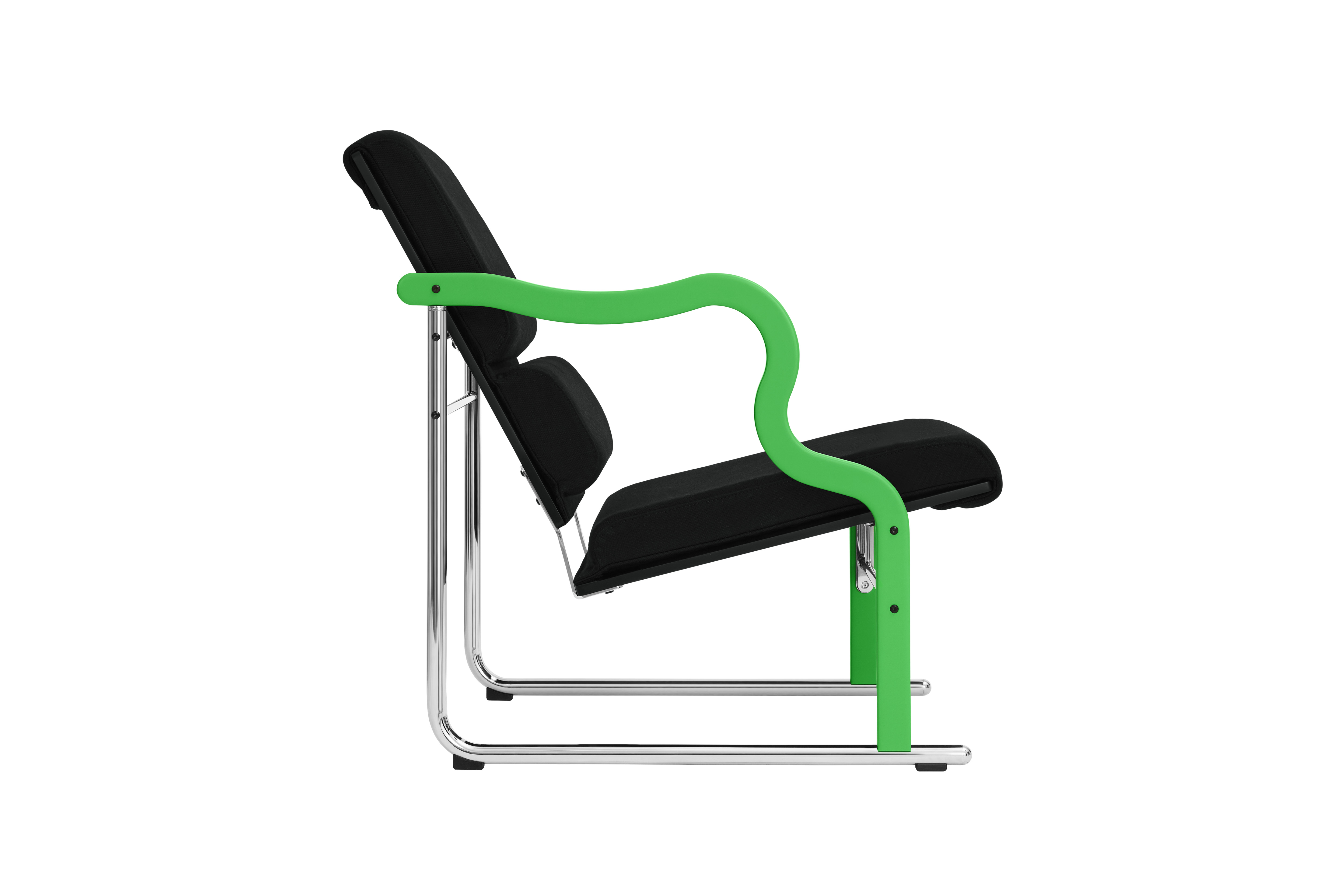 Experiment Lounge Chair, 501 / Green / Black, Art. no. 30938 (image 3)