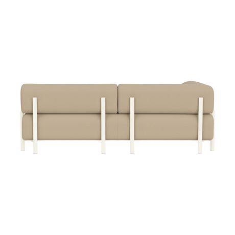 Palo 2-seater Sofa Chaise Left, Autumn 221/White