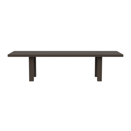 Max Table 300 cm / 118 in, Black Stained Ash