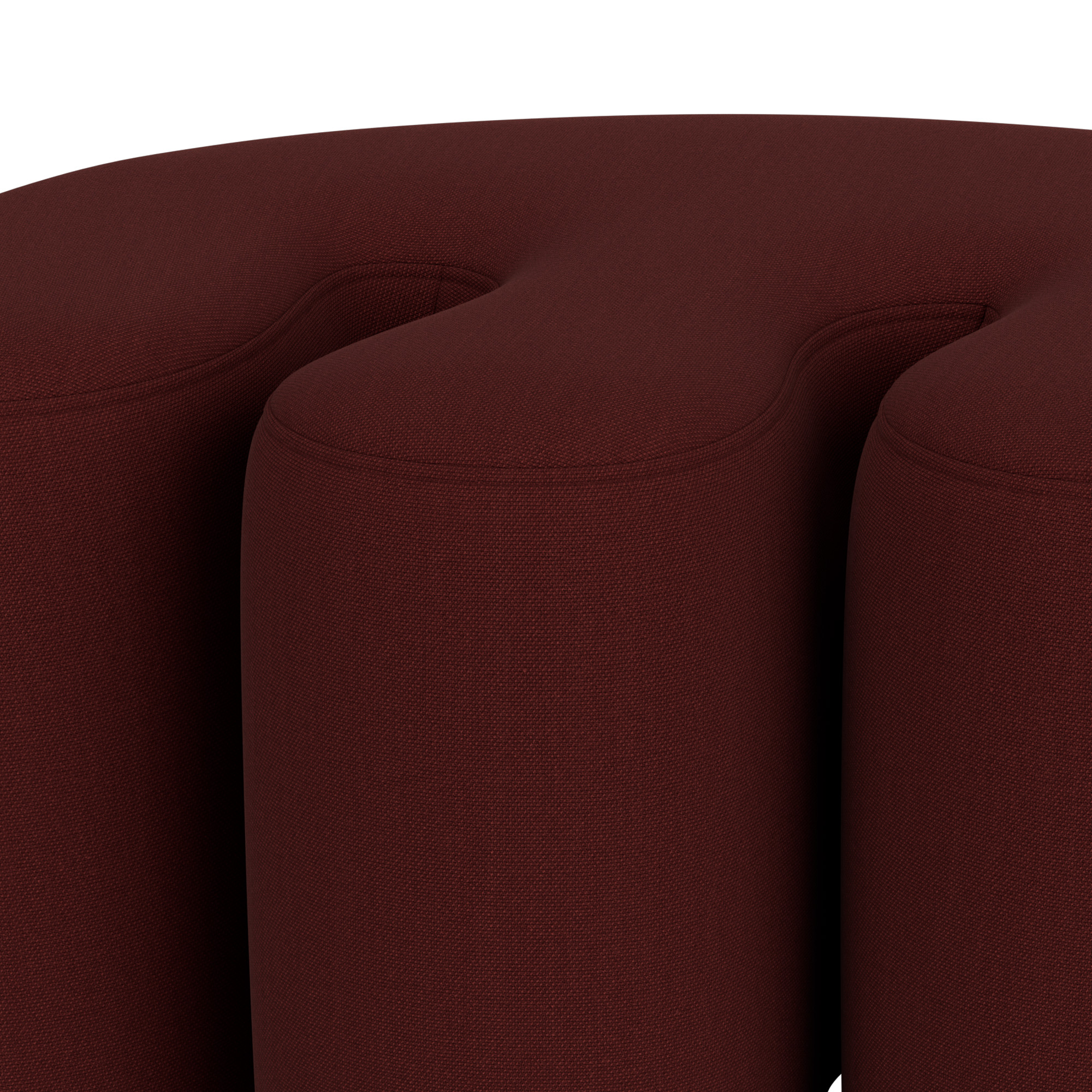 Palma Pouf Medium, Steelcut 3 0655