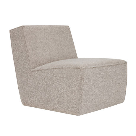 Hunk Lounge Chair, Swan