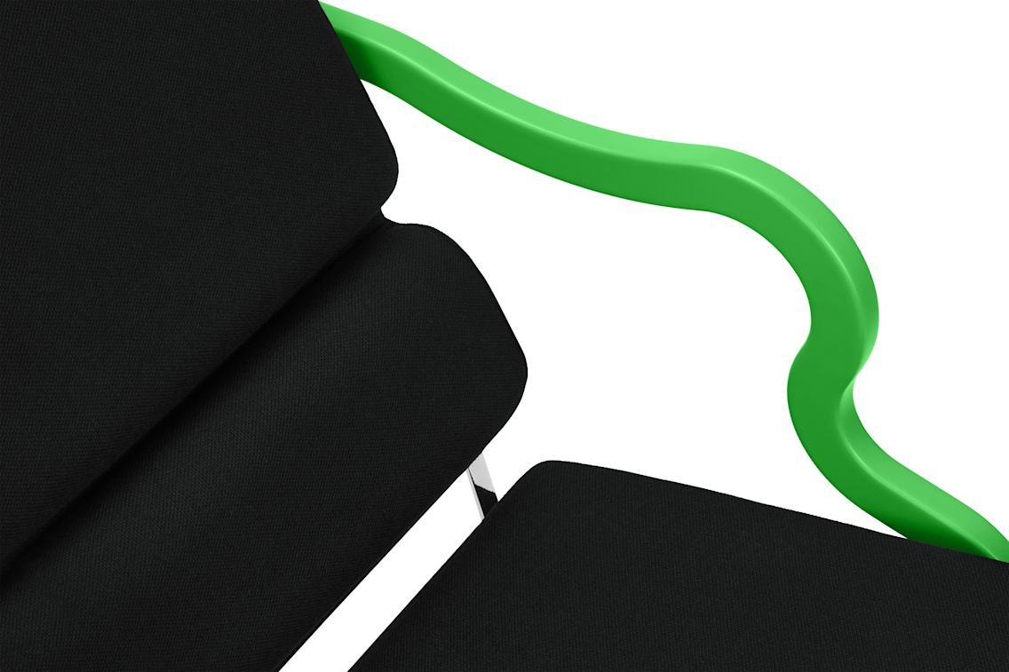 Experiment Lounge Chair, 501 / Green / Black, Art. no. 30938 (image 5)