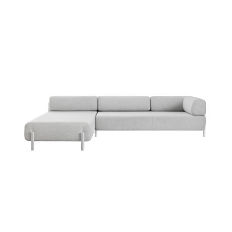 Palo Corner Sofa Left, Chalk