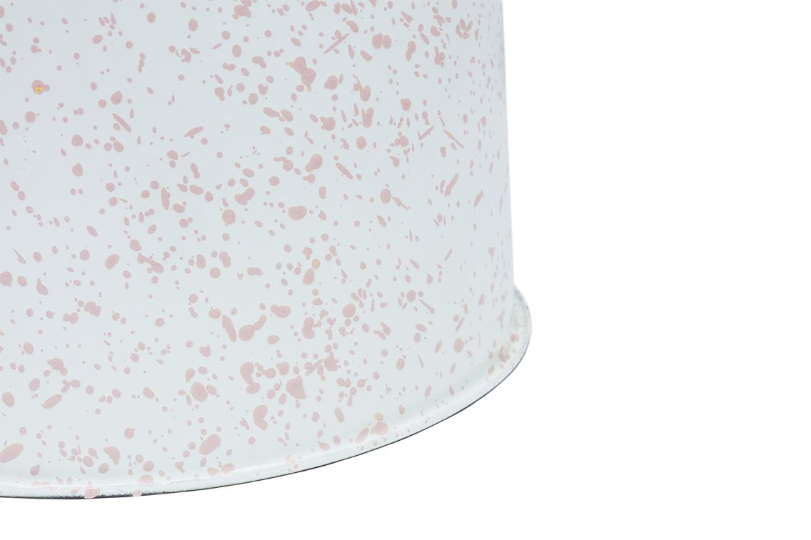 Last Stool, White / Pink Splatter, Art. no. 14146 (image 3)