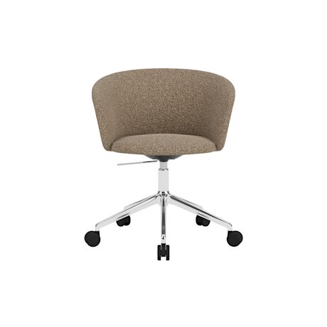Kendo Swivel Chair 5-star Castors, Storr 3405/Polished (UK)