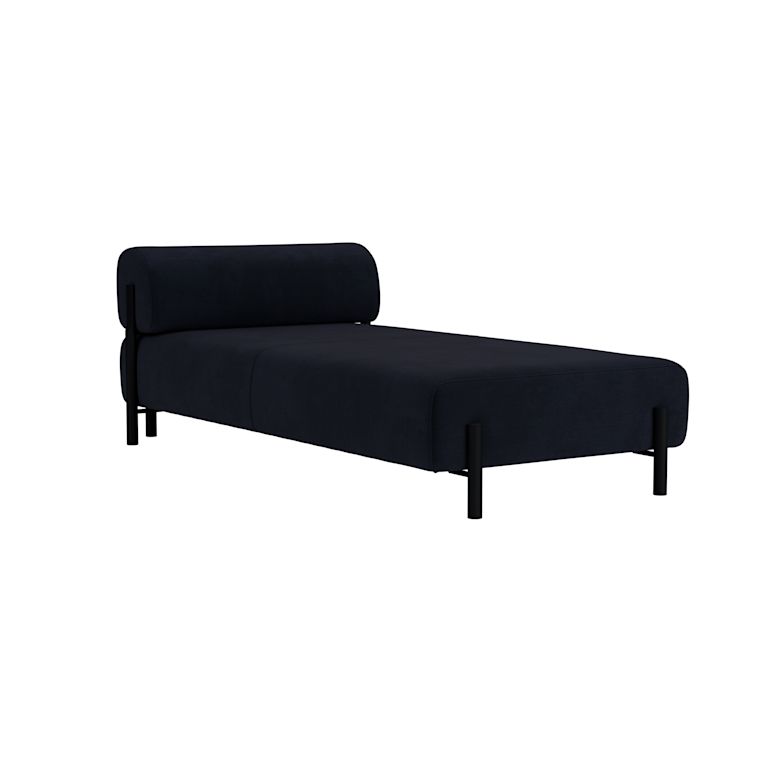 Palo Lounger, Velluto Coex VL30/Black (UK), Art. no. 31892 (image 1)