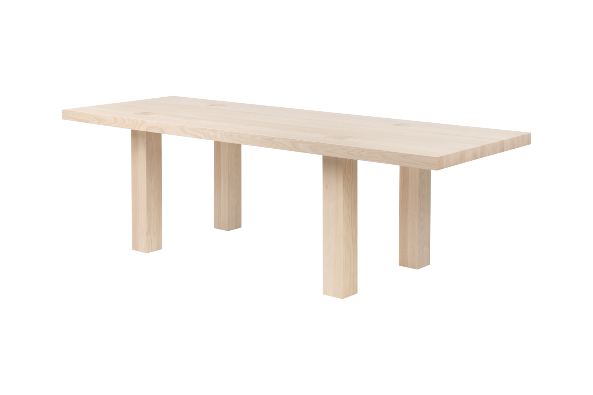 Max Table + Benches 250 cm / 98.4 in, Ash, Art. no. 20454 (image 3)