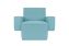 Hunk Lounge Chair With Armrests, Icicle (UK), Art. no. 31287 (image 2)