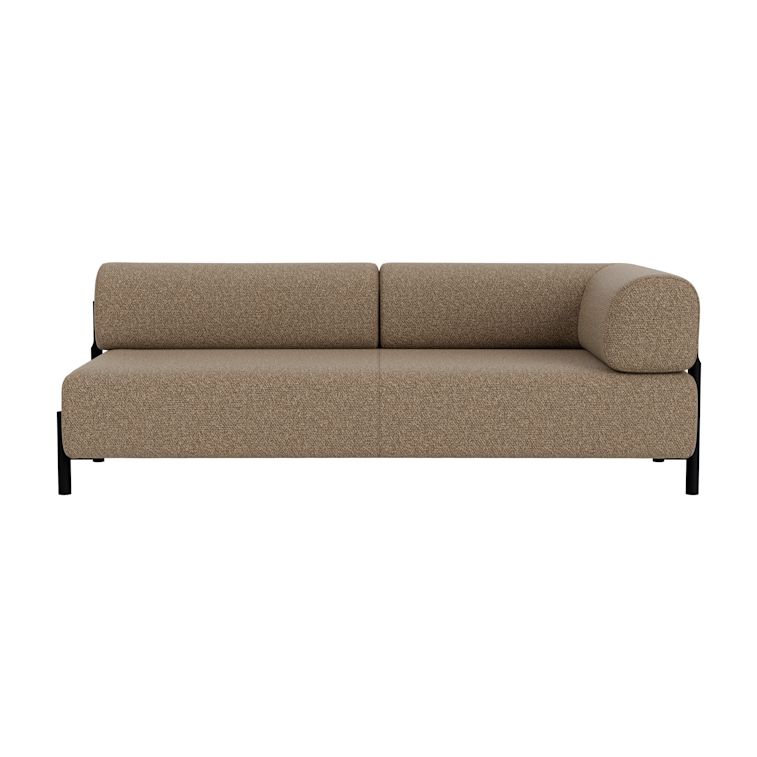 Palo 2-seater Sofa Chaise Right, Storr 3405/Black, Art. no. 90806 (image 2)