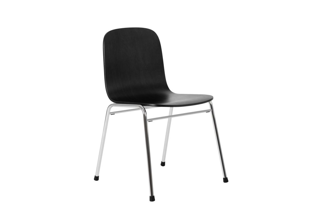 Touchwood Chair, Black / Chrome, Art. no. 20125 (image 1)