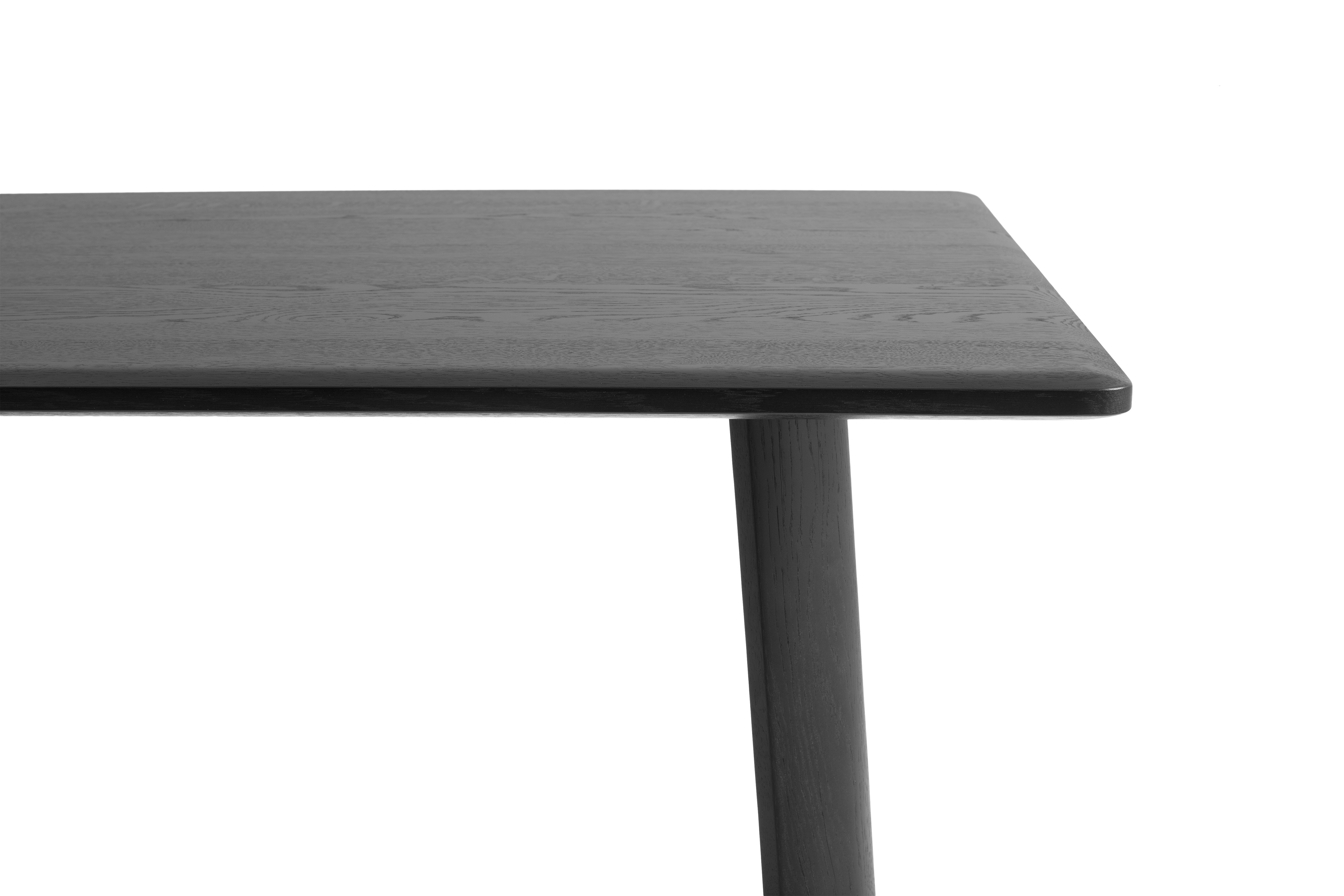 Alle Table Table 160 cm / 63 in, Black Oak, Art. no. 13736 (image 2)