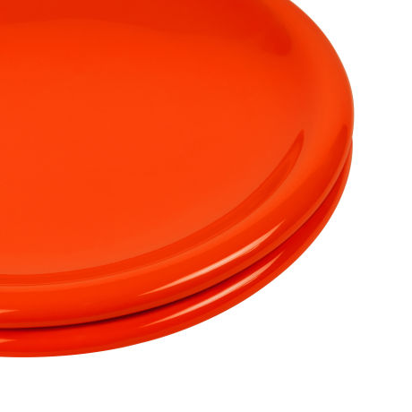 Bronto Plate (Set of 2), Orange