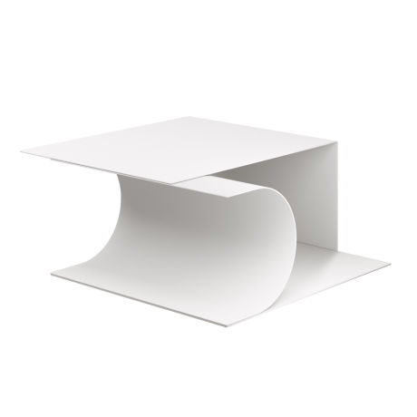 Glyph Side Table Alpha, Grey White