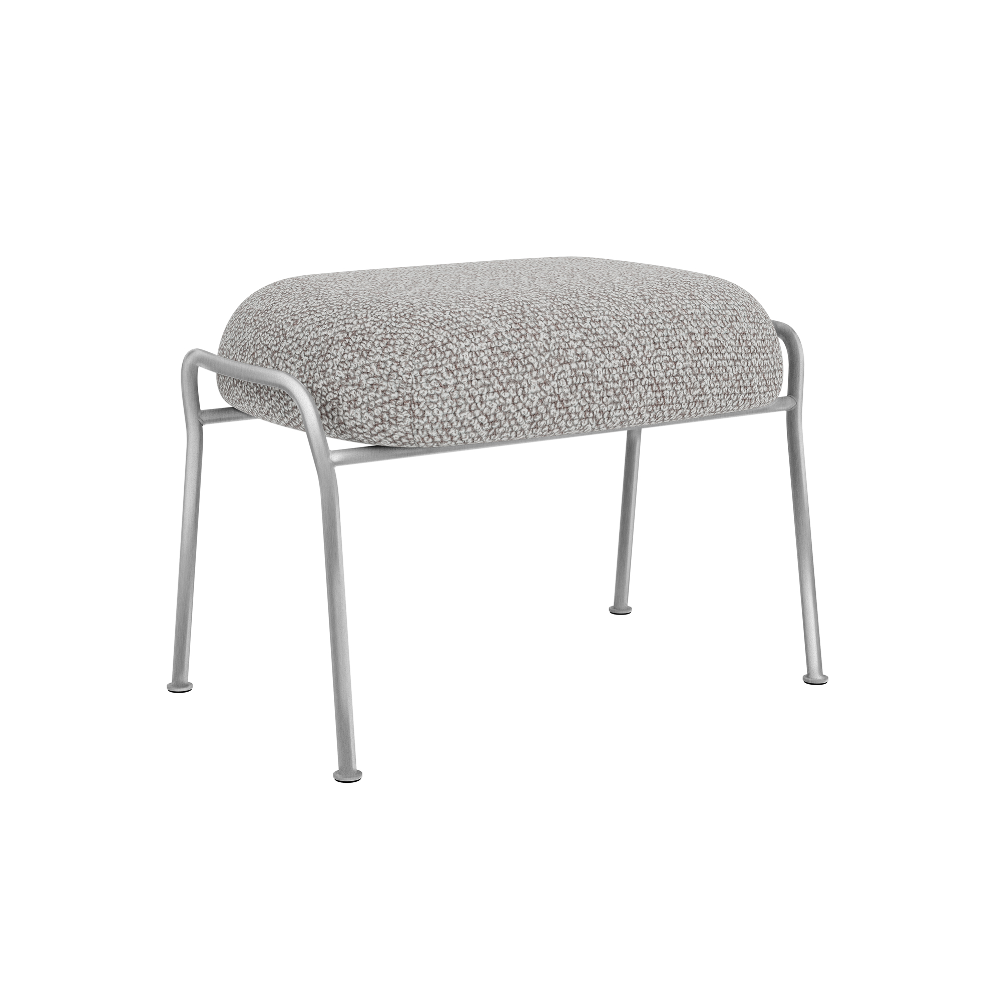 Hai Ottoman, Storr 612/Brushed Stainless, Art. no. 31757 (image 1)