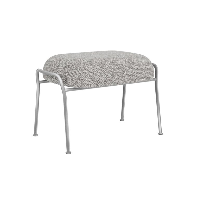 Hai Ottoman, Storr 612/Brushed Stainless, Art. no. 31757 (image 1)