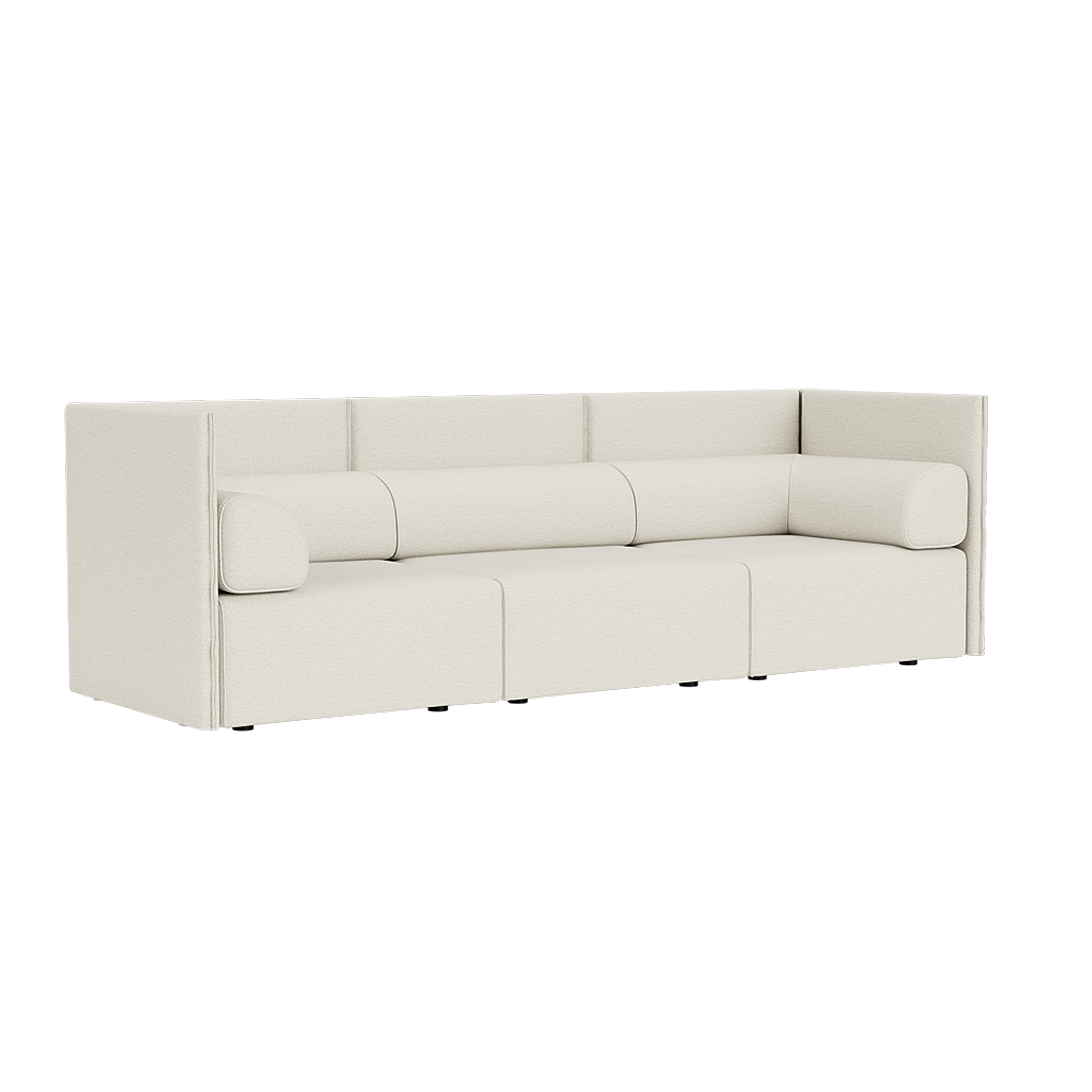 Palo Block 3-seater Sofa Medium Back with Armrests, Amdal 110, Art. no. 95037 (image 1)