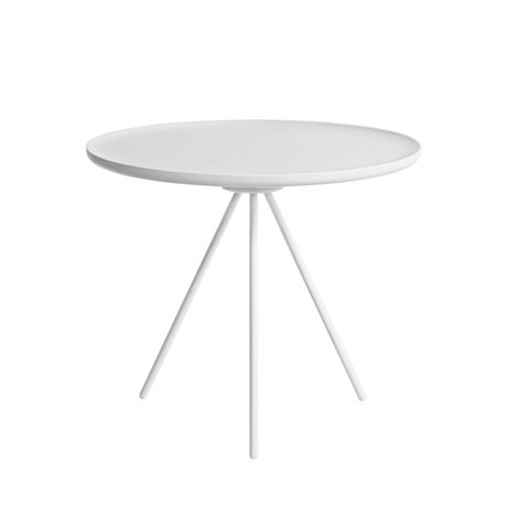 Key Coffee Table, White / White