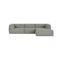 3-Seater Sofa Narrow Chaise Right